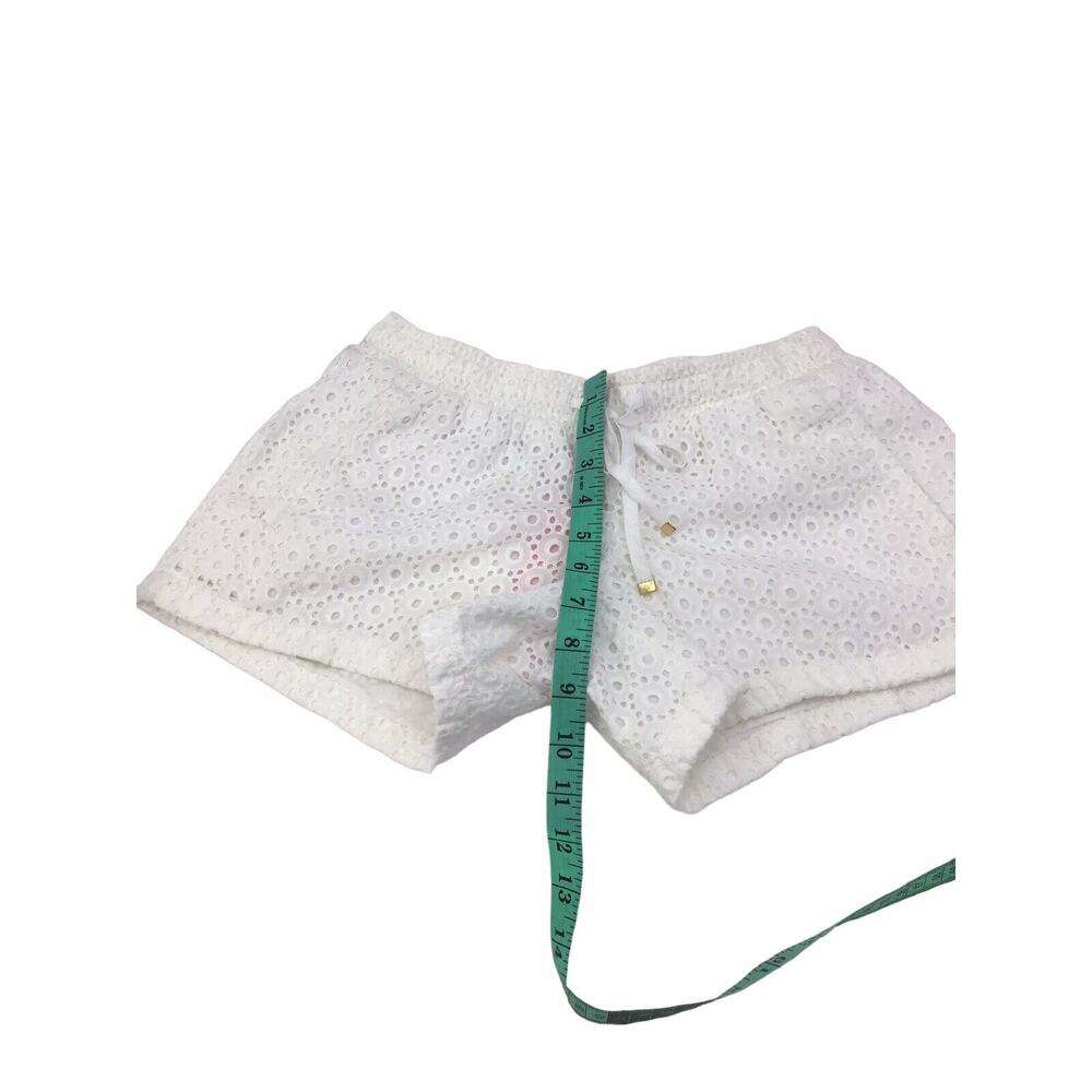 Lilly Pulitzer White Eyelet Baybreeze Shorts Size Extra Small New NWT - Picture 7 of 11